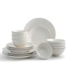 Siterra Rustic White 16 Pc Set Rd