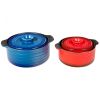 Exquisite Craft Design Ceramic Pot Cookware 2 Pieces Set