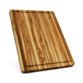 Only Pick Up Teak Cutting Board Reversible Chopping Serving Board Multipurpose Food Safe Thick Board