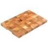 Chopping Board 19.7"x13.4"x1.5" Solid Wood Acacia