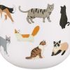 Mainstays Stoneware Cat Mug, White, 16.06 oz