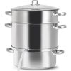 11-Quart Stainless Steel Fruit Juicer Steamer