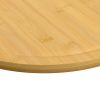 Chopping Boards 6 pcs √ò11.8"x0.6" Bamboo