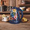 Woman Fiona Floral Blue, Electric Kettle, 1.7-Liter, Model 40971