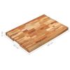 Chopping Board 23.6"x15.7"x1.6" Solid Wood Acacia