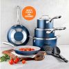 Pots and Pans Set Ceramic Nonstick Cookware Set 10 Pcs