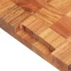 Chopping Board 23.6"x15.7"x1.5" Solid Wood Acacia