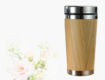 Bamboo Coffee Cup (Option: 450ml Ordinary cup cap)