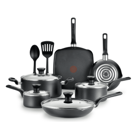 Easy Care 12-Piece Non-Stick Cookware Set, Pots and Pans (actual_color: Red)