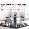 Home Kitchen 304 Stainless Steel Food Steamer Cookware with Lid