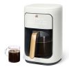 14-Cup Programmable Drip Coffee Maker with Touch-Activated Display, White Icing by Drew Barrymore