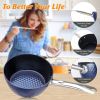 Aluminum Ceramic Coating Cooking Pot Milk Pan Non Stick Saucepan Casserole Dish