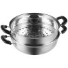 Home Kitchen 304 Stainless Steel Food Steamer Cookware with Lid