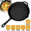 Pre-Seasoned Cast Iron Cookware Heat-Resistant Frying Pan